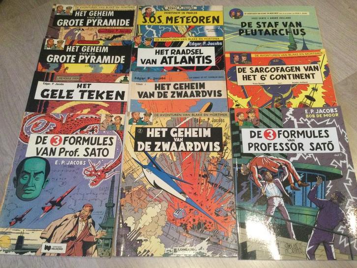 Strips Blake en Mortimer, Boeken, Stripverhalen, Gelezen, Ophalen