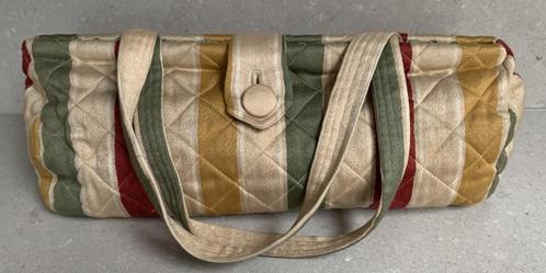 Vintage Stoffen tas - zak  voor breiwerk, Hobby en Vrije tijd, Overige Hobby en Vrije tijd, Zo goed als nieuw, Ophalen of Verzenden