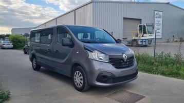 Renault Trafic 1.6d 92kw 9 pl avec inspection, Autos, Argent ou Gris, Achat, Boîte manuelle, Noir