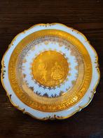 Assiette en porcelaine dorée à l'or fin Karlsbad, Antiquités & Art, Enlèvement