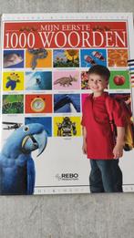 Boek Mijn eerste 1000 woorden Rebo productions, Boeken, Kinderboeken | Baby's en Peuters, Ophalen of Verzenden