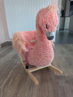 Tryco flamingo schommelstoel voor kindjes vanaf 12 maanden, Ophalen, Zo goed als nieuw