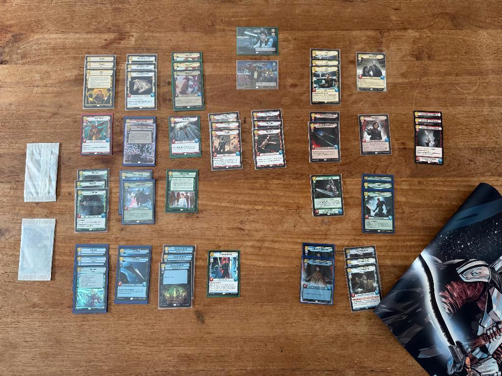 Lot star wars unlimited, Hobby en Vrije tijd, Verzamelkaartspellen | Overige, Zo goed als nieuw, Losse kaart, Ophalen of Verzenden