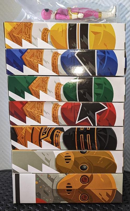 Hasbro Lightning Collection Power Rangers Zeo + bonus, Collections, Statues & Figurines, Comme neuf, Envoi