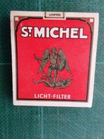 St Michel légère filtre - boîte d'allumettes ancienne, Verzamelen, Rookartikelen, Aanstekers en Luciferdoosjes, Ophalen of Verzenden