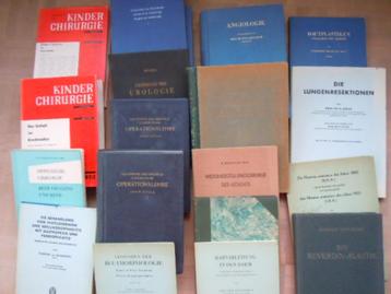 19 boeken geneeskunde en chirurgie in het duits 1936 - 1972