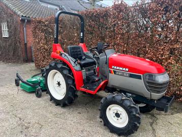 Yanmar mini tractor met cirkelmaaier | 4x4 | 18 PK | Kubota  beschikbaar voor biedingen