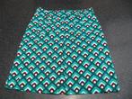 rok Sora by JBC 38, A- lijn print groen- turkoois , bruin, Kleding | Dames, Rokken, Sora by Jbc, Ophalen of Verzenden, Gedragen