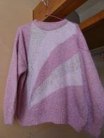 pull-over, Porté, Vintage, Rose, Taille 46/48 (XL) ou plus grande