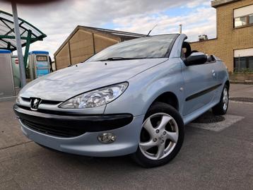 PEUGEOT 206/1600cc BENZINE/CABRIOLET/GEKEURD/GARANTIE beschikbaar voor biedingen