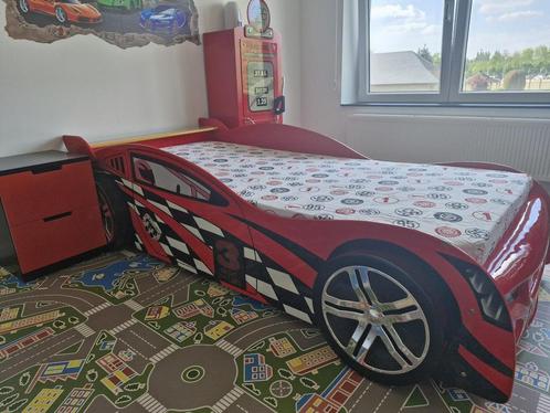 Chambre d’enfant voiture de course, Huis en Inrichting, Slaapkamer | Complete slaapkamers, Gebruikt, Eenpersoons, Ophalen