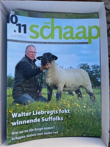 tijdschriften "het schaap" jaargangen 2008-2019 beschikbaar voor biedingen