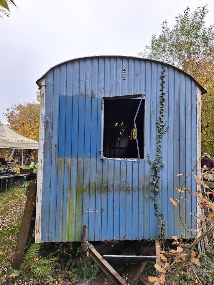 2 Woonwagens, te renoveren, Caravans en Kamperen, Stacaravans, Ophalen