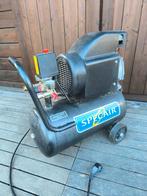 Compresseur 24 L 8 Bar, Bricolage & Construction, Moins de 25 litres, Enlèvement, Mobile, Utilisé