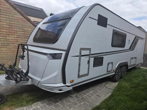 Knaus Sudwind 650 pxb - een tweedehands pareltje!, Caravans en Kamperen, Caravans, Particulier, Knaus, Airco, Fietsenrek, Zonnepaneel