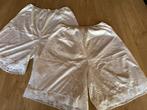 2 vintage vanity fair satijnen slip culottes maat l-xl, Ophalen of Verzenden, Slip