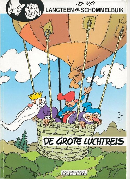 Nieuwe strip Langteen en Schommelbuik: De grote luchtreis, Boeken, Stripverhalen, Nieuw, Eén stripboek, Ophalen of Verzenden