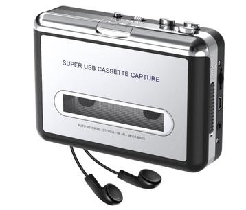 Draagbare cassettespeler/k7 naar MP3-converter beschikbaar voor biedingen