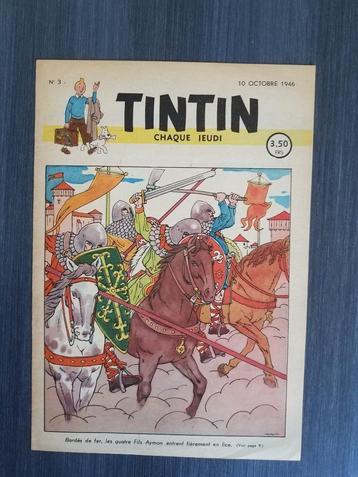 Le journal de TINTIN (1946) - N 3 - EO