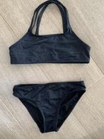 Bikini maat 128 (zwart met glitters), Kinderen en Baby's, Kinderkleding | Kinder-zwemkleding, Ophalen, Bikiniset, Meisje, Maat 128