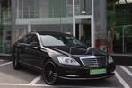 MERCEDES-BENZ S400L HYBRID TO MASSAGE SOFT-CLOSE CAM FULL OP, Auto's, Mercedes-Benz, Automaat, Zwart, Zwart, Leder