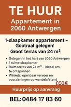een slaapkamer appartement in 2060 Antwerpen
