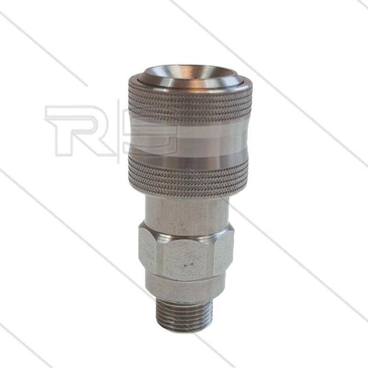 RVS Voorzetkoppeling KEW 3/8 inch Forward Lock, Auto diversen, Overige Auto diversen, Verzenden