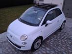fiat 500 1.2benzine babyblauw met opedak gekeurd voorverkoop, Auto's, Elektrische buitenspiegels, Particulier, Te koop, Benzine