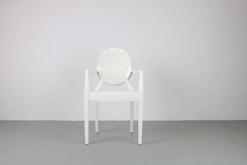 4 Stoelen Louis Ghost, Huis en Inrichting, Stoelen, Nieuw, Vier, Wit, Ophalen