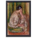 Vrouw in oosterse klederdracht - Pierre-Auguste Renoir canva, Antiek en Kunst, Verzenden