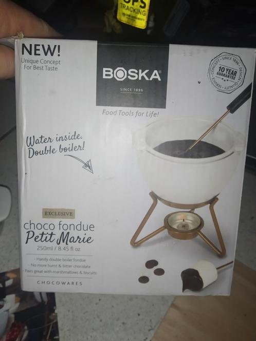 Chocolade fondue au bain marie voor 2 personen van Boska, Huis en Inrichting, Keuken | Keukenbenodigdheden, Nieuw, Ophalen of Verzenden