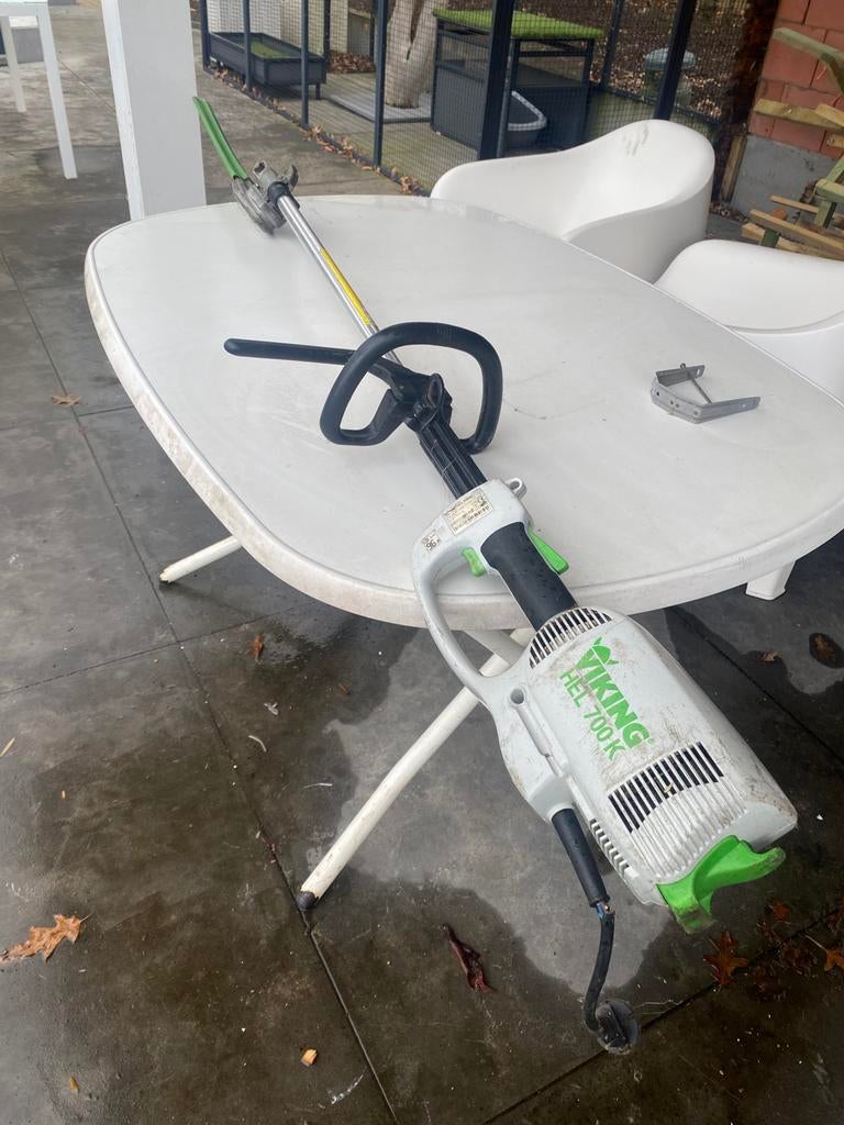 Haagschaar Vicking met wentelbare kop, Jardin & Terrasse, Enlèvement, Comme neuf