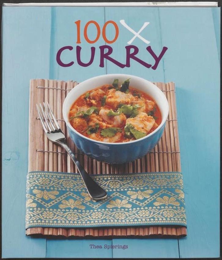 100 x Curry - Thea Spierings, Boeken, Kookboeken, Zo goed als nieuw, Vegetarisch, Verzenden