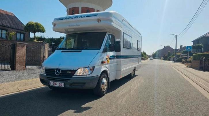 Camping-car Mercedes sprinter, Caravanes & Camping, Camping-cars, Particulier, Mercedes, Climatisation, Douche, Réfrigérateur