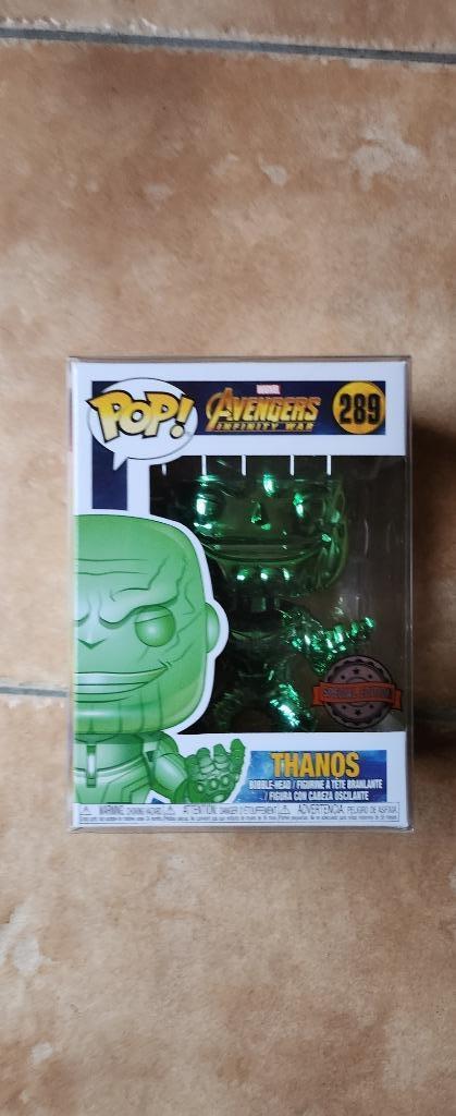 Marvel the avengers thanos green Chrome exclusive funko pop, Verzamelen, Overige Verzamelen, Nieuw, Ophalen of Verzenden