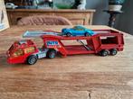 Matchbox  Super kings 1976 k-10 car transporter, Ophalen of Verzenden, Gebruikt