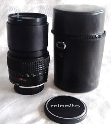 Minolta 135 mm Rokkor telelens beschikbaar voor biedingen