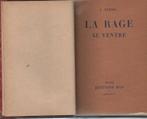 LA RAGE AU VENTRE par Joseph KESSEL - Numéroté - 1927, Enlèvement ou Envoi, Europe autre, Comme neuf, Joseph KESSEL