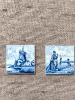 Twee tegeltjes Delft, Antiek en Kunst, Ophalen of Verzenden