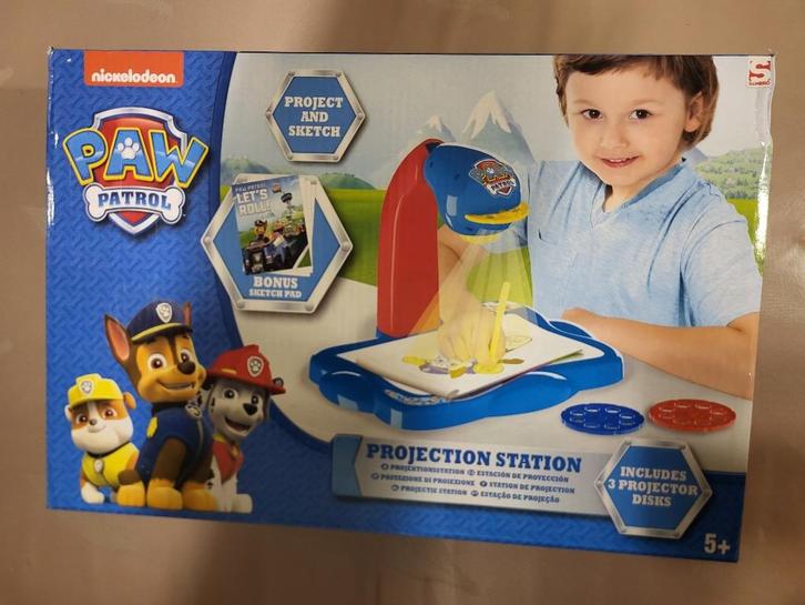 Paw Patrol tekenprojector, Enfants & Bébés, Jouets | Figurines, Comme neuf, Enlèvement