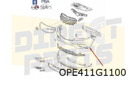Opel Mokka X (9/16-9/19) voorbumper (te spuiten) Origineel!, Auto-onderdelen, Carrosserie, Bumper, Opel, Voor, Nieuw, Verzenden