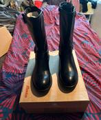Laarzen zwart tot aan de kuit maat 40 bata, Neuf, Enlèvement, Boots et Botinnes, Noir