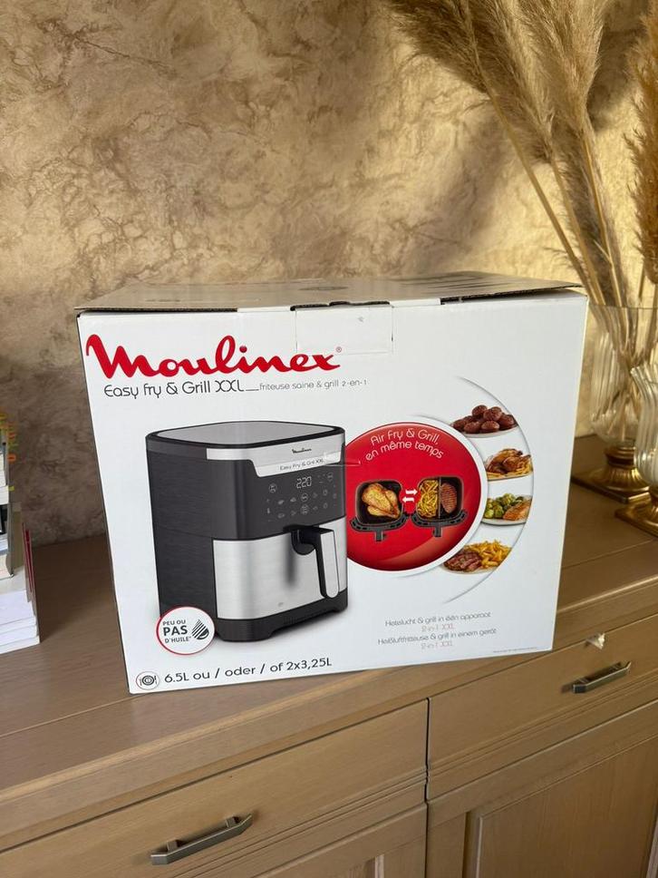 Moulinex Easy Fry & Grill XXL, Elektronische apparatuur, Frituurpannen, Nieuw, 4 liter of meer, Ophalen