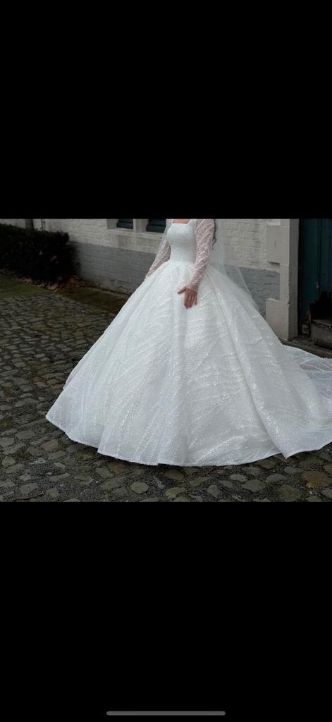 Trouwjurk, Kleding | Dames, Trouwkleding en Trouwaccessoires, Zo goed als nieuw, Trouwjurk, Ophalen