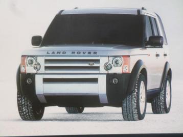 Landrover Discovery 3 Brochure beschikbaar voor biedingen