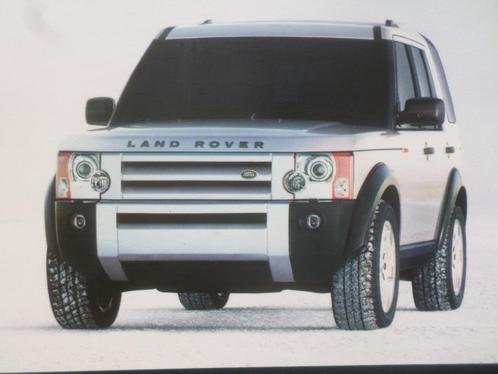 Landrover Discovery 3 Brochure, Boeken, Auto's | Folders en Tijdschriften, Verzenden