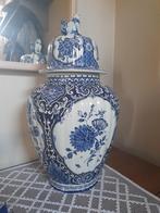 delftse vaas, Ophalen, Zo goed als nieuw, Blauw, Aardewerk of Porselein