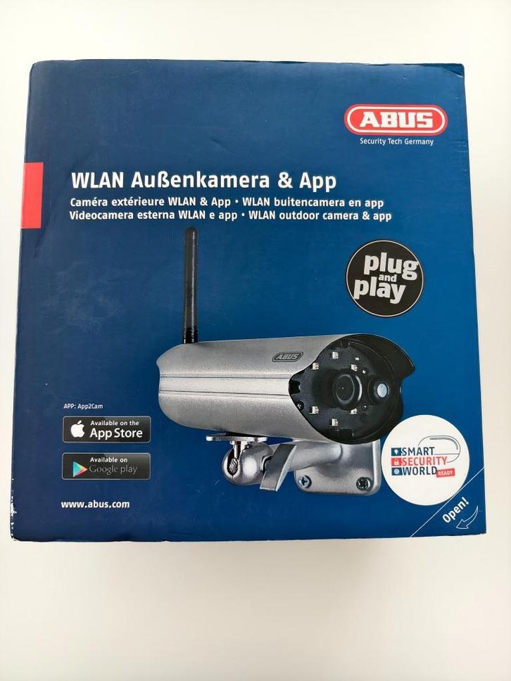 Abus Wi-Fi Outdoor Camera & App (nieuw), Audio, Tv en Foto, Videobewaking, Nieuw, Buitencamera, Ophalen of Verzenden