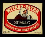bieretiket " Witkap-pater" - Brij Slagmuylder - Ninove, Ophalen of Verzenden, Nieuw