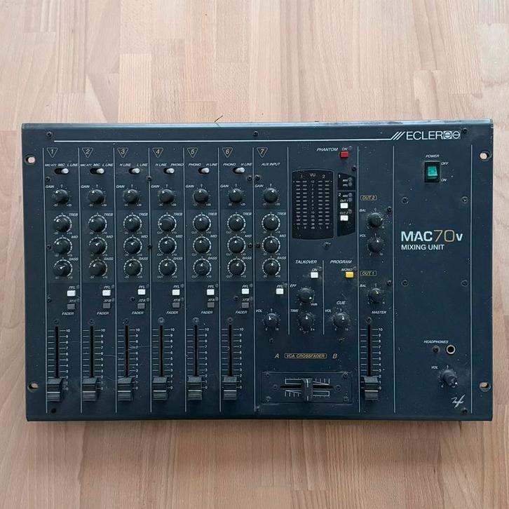 Ecler Mac 70v, Muziek en Instrumenten, Mengpanelen, Gebruikt, Ophalen